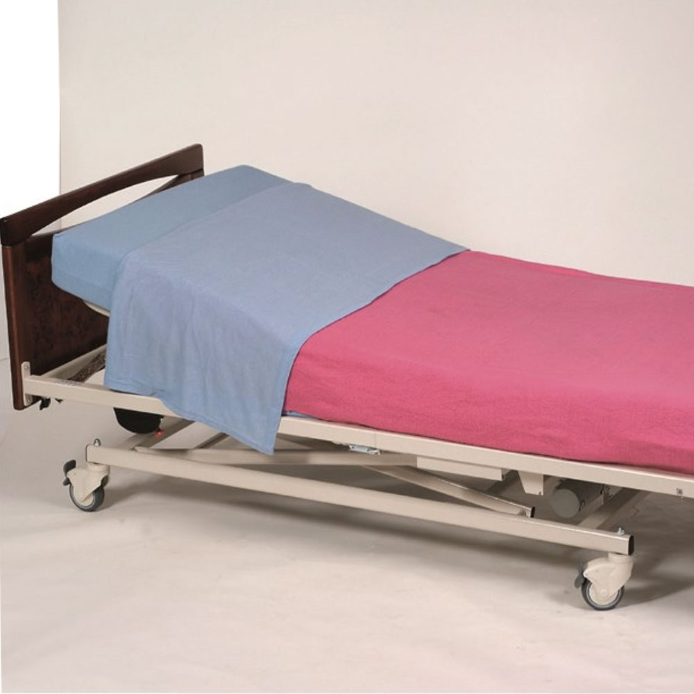 Pack de draps bleus pour lit de 90 cm