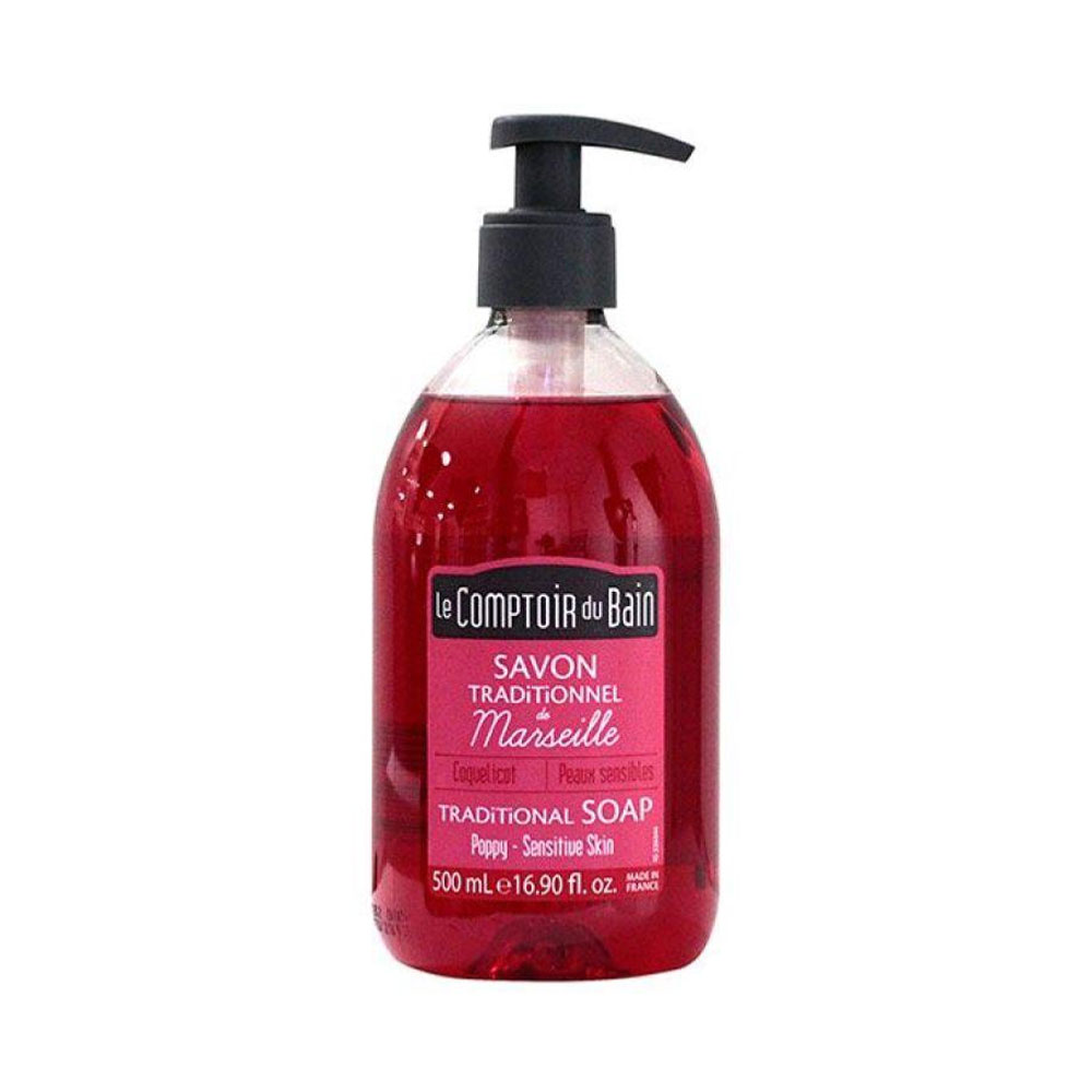 Savon de Marseille Coquelicot 500ml
