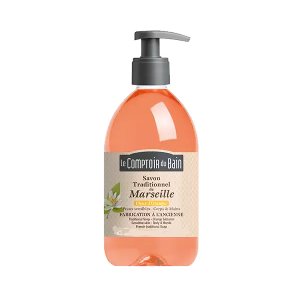 Savon de Marseille Fleur d'Oranger 500ml