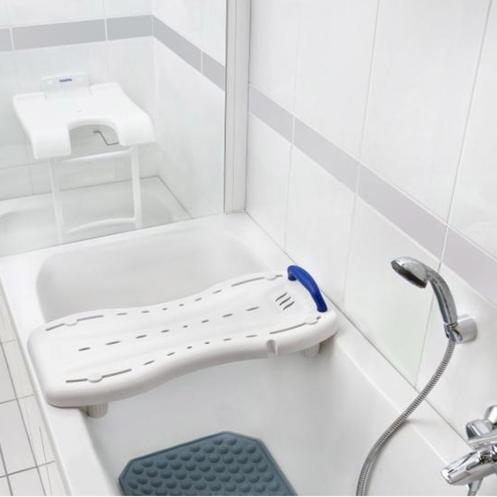 Siège de douche mural escamotable Aquatec Sansibar