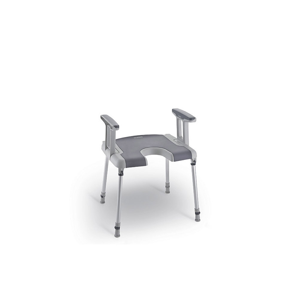 Tabouret de douche avec découpe anatomique Aquatec Sorrento