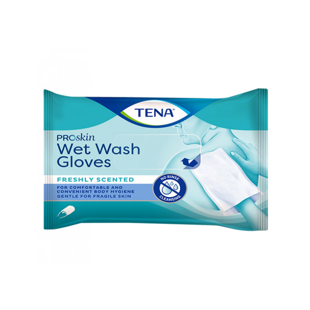 Tena wet Wash Gloves