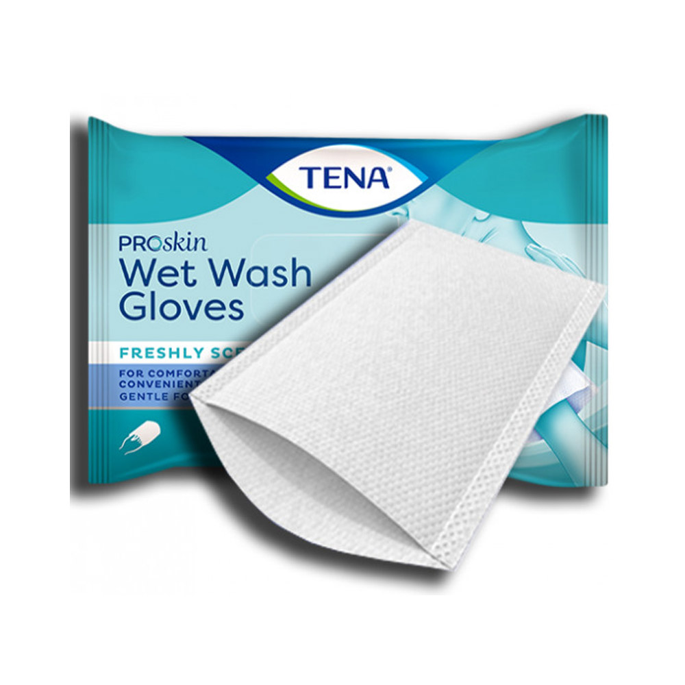 Tena wet Wash Gloves
